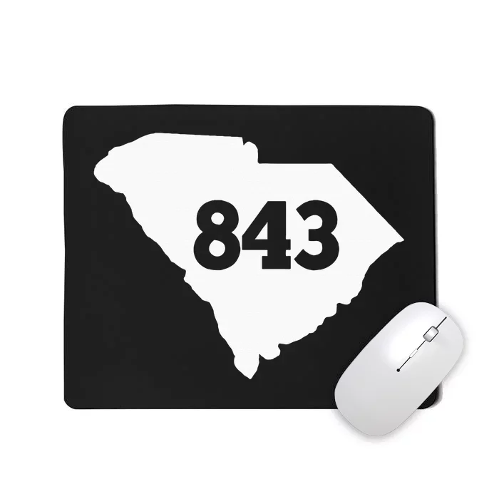 South Carolina 843 Area Code Mousepad