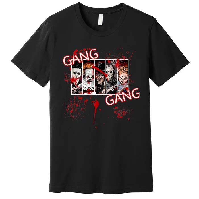 Scary Classic 90s Movie Gear For Halloween & Movie Buffs Premium T-Shirt