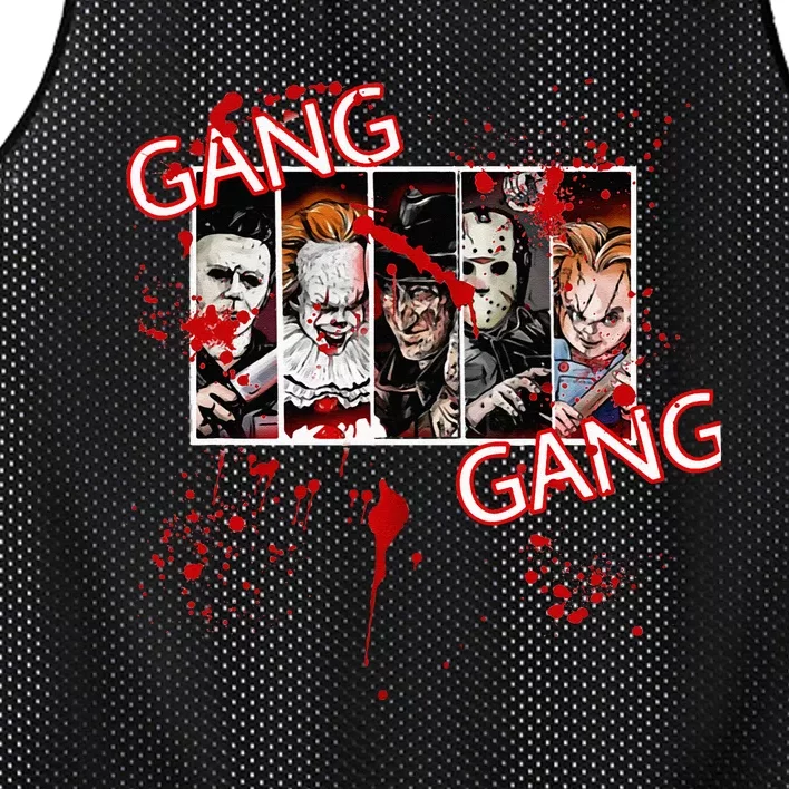 Scary Classic 90s Movie Gear For Halloween & Movie Buffs Mesh Reversible Basketball Jersey Tank