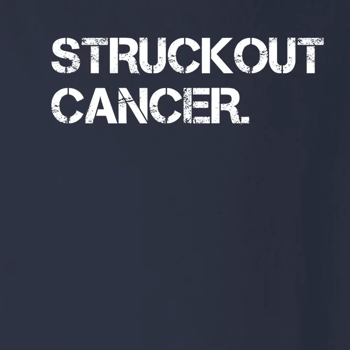 Struckout Cancer Awareness Walk Baseball For Men Women Toddler Long Sleeve Shirt