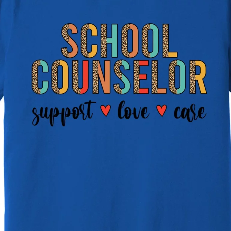 School Counselor Appreciation School Counseling Week Gift Premium T-Shirt