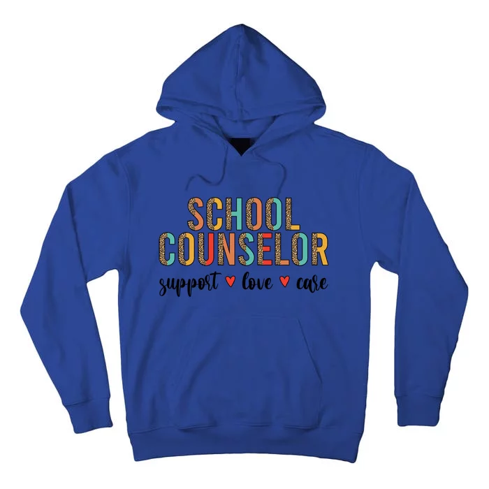 School Counselor Appreciation School Counseling Week Gift Tall Hoodie