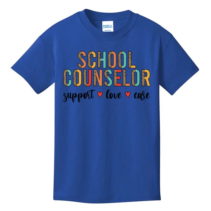 School Counselor Appreciation School Counseling Week Gift Kids T-Shirt