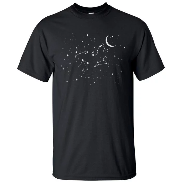 Stargazing Constellation Astronomy Lover Tall T-Shirt