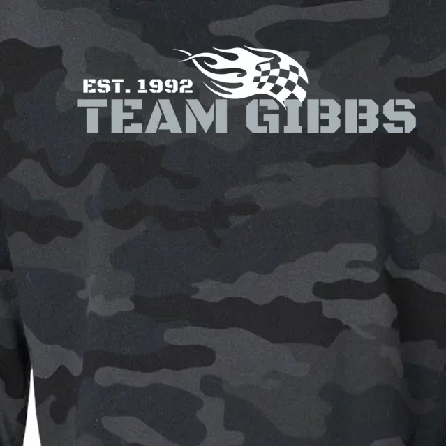 Stock Car Auto Racing Team Gibbs Est 1992 Novelty Athletic Gift Cropped Pullover Crew