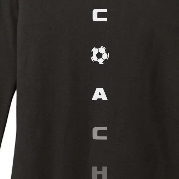 Soccer Coach Apparel Soccer Coach Womens CVC Long Sleeve Shirt