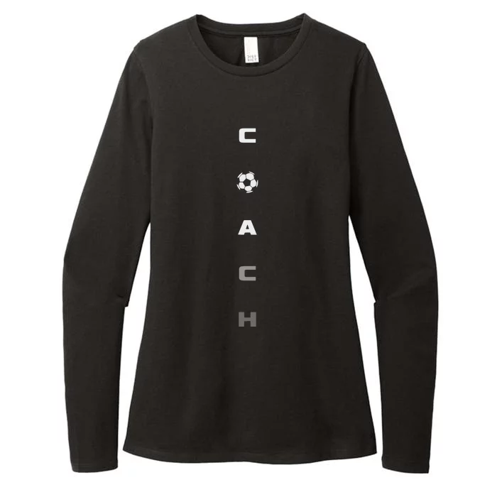 Soccer Coach Apparel Soccer Coach Womens CVC Long Sleeve Shirt