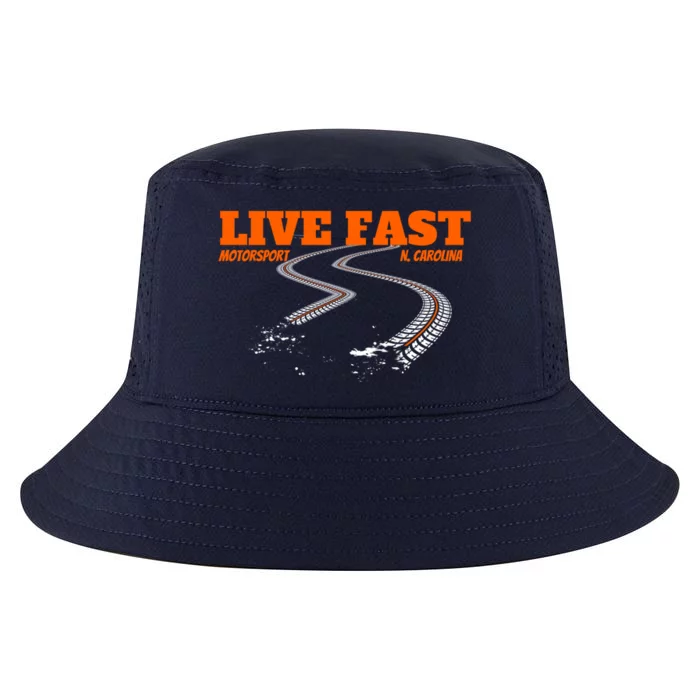 Stock Car Auto Racing Team Live Fast Novelty Athletic Meaningful Gift Cool Comfort Performance Bucket Hat