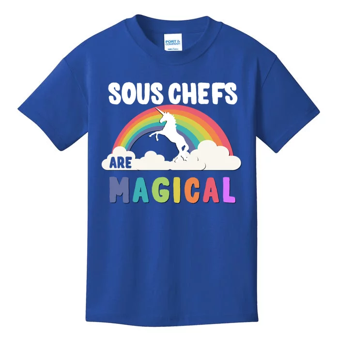 Sous Chefs Are Magical Gift Kids T-Shirt