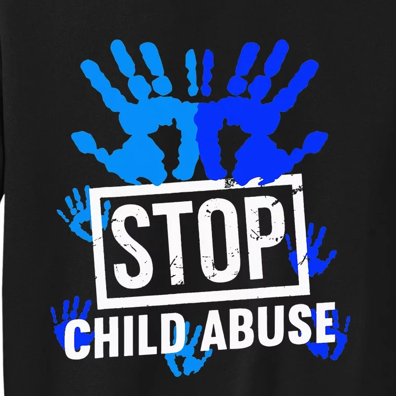 Stop Child Abuse Child Abuse Prevention awareness Sweatshirt