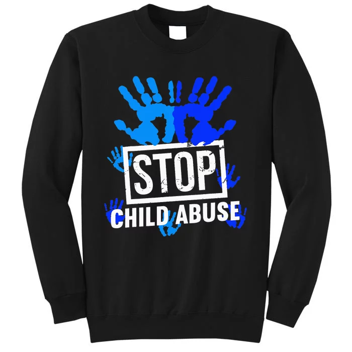 Stop Child Abuse Child Abuse Prevention awareness Sweatshirt