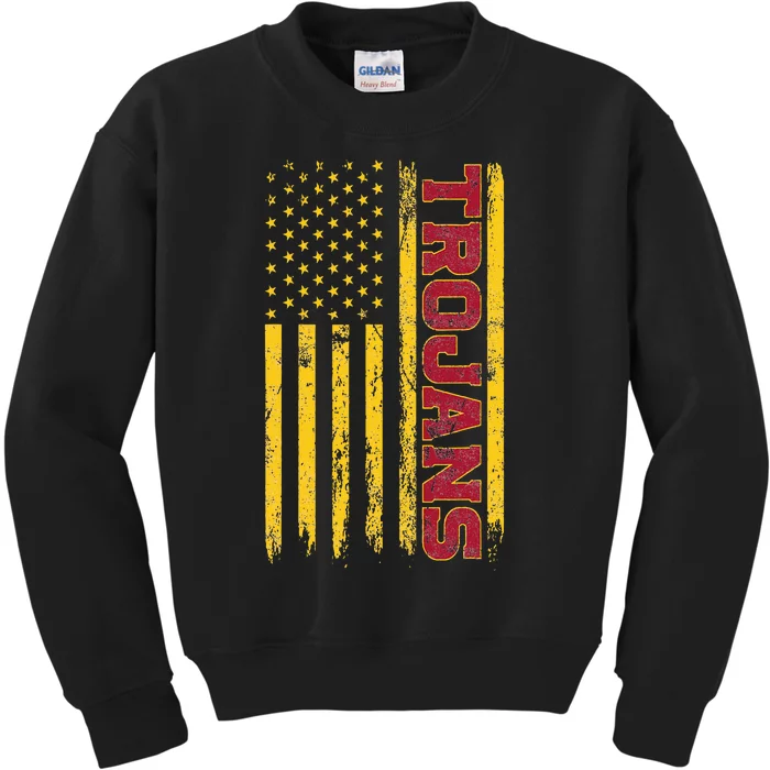 Southern California America Flag Kids Sweatshirt