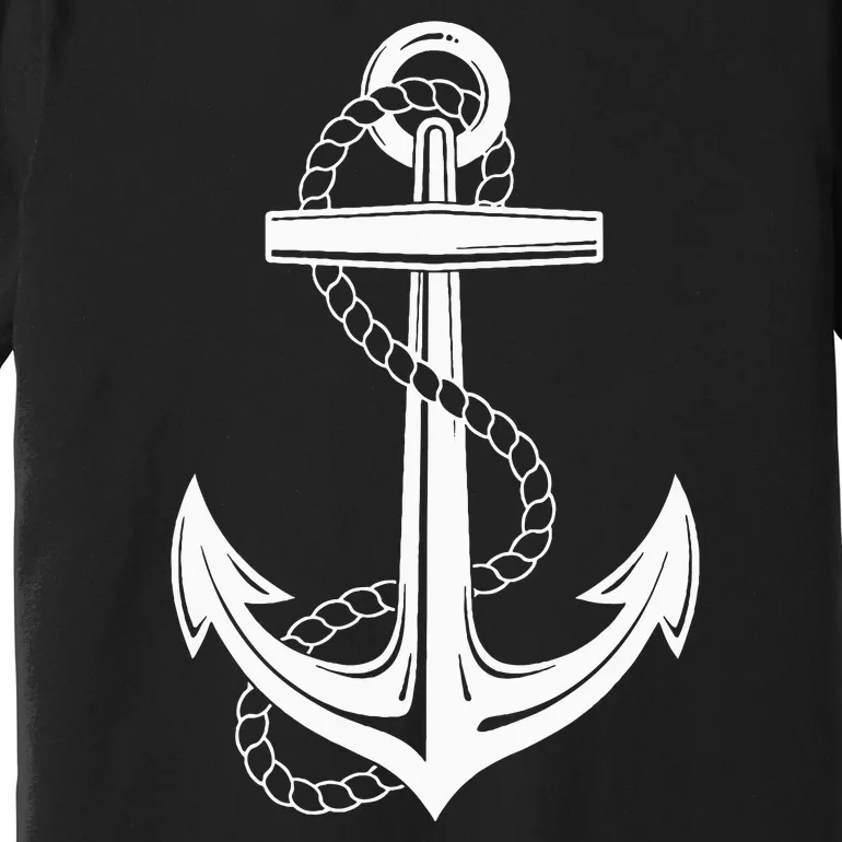 Sailor Costume Anchor Captain Sailing Children Premium T-Shirt