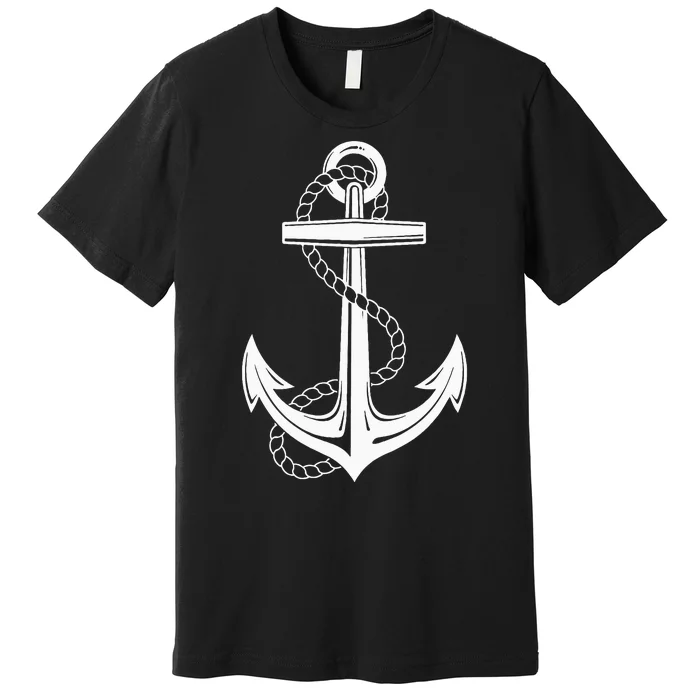 Sailor Costume Anchor Captain Sailing Children Premium T-Shirt