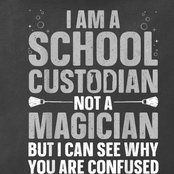 School Custodian Art For Custodian Appreciation Zip Tote Bag