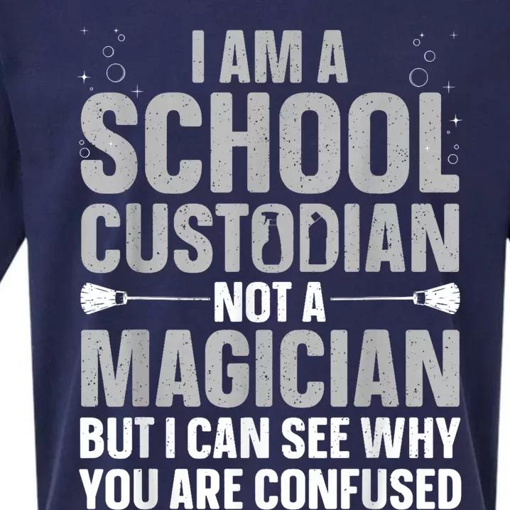 School Custodian Art For Custodian Appreciation Sueded Cloud Jersey T-Shirt