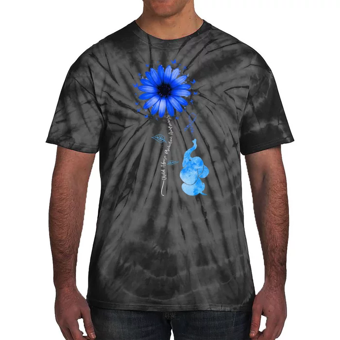 Stop Child Abuse Prevention Awareness Month Tie-Dye T-Shirt