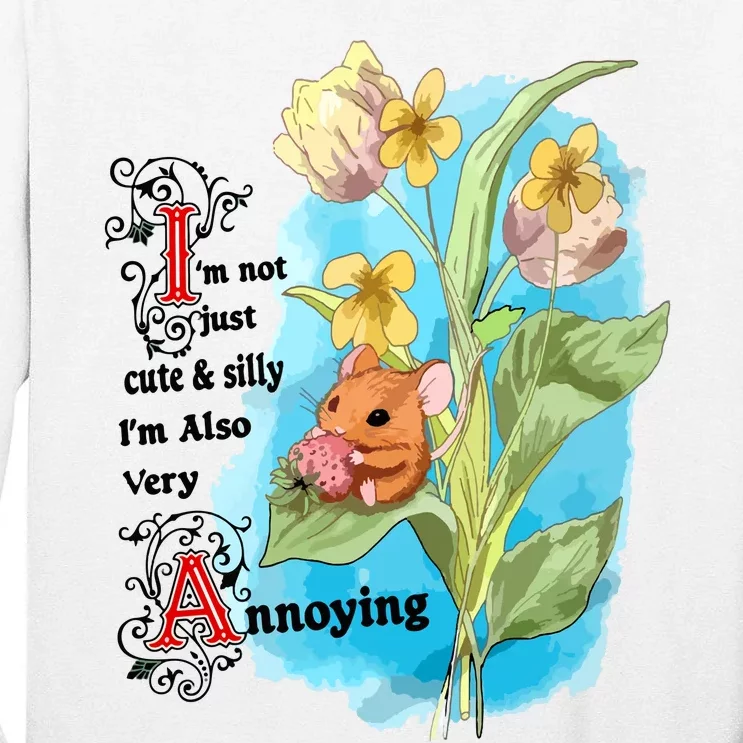 Silly Cute And Annoying Tall Long Sleeve T-Shirt