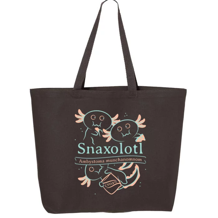 Snaxolotl Cute Axolotl Chips 25L Jumbo Tote