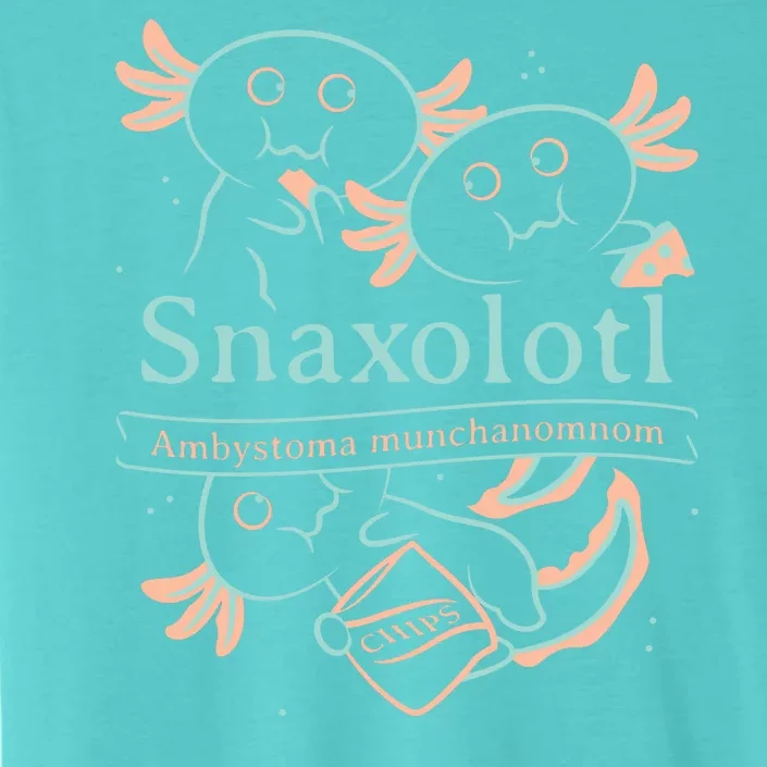 Snaxolotl Cute Axolotl Chips ChromaSoft Performance T-Shirt