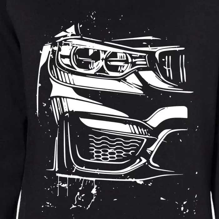 Sports Car Automotive Womens California Wash Sweatshirt