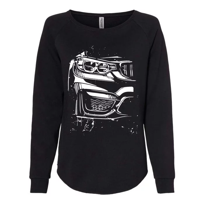 Sports Car Automotive Womens California Wash Sweatshirt