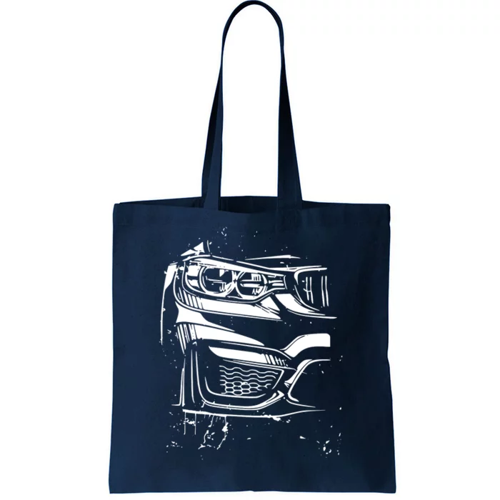 Sports Car Automotive Tote Bag