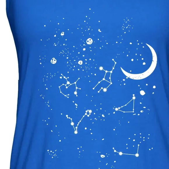 Stargazing Constellation Astronomy Lover Great Gift Ladies Essential Flowy Tank