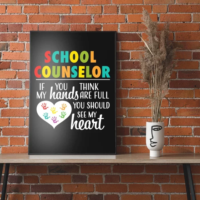 School Counselor Appreciation Back to School Counseling Poster