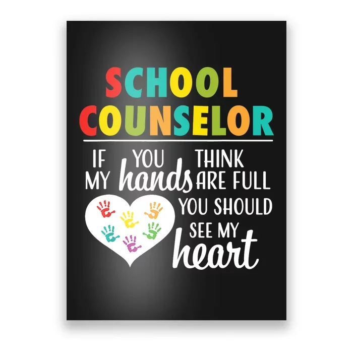 School Counselor Appreciation Back to School Counseling Poster