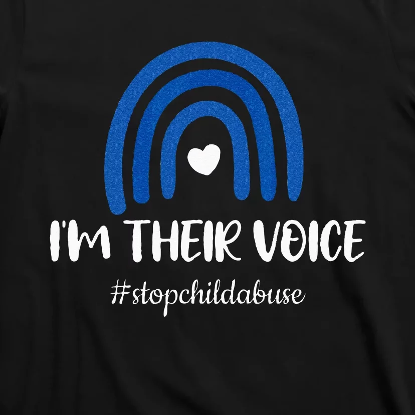 Stop Child Abuse Prevention Awareness Month T-Shirt