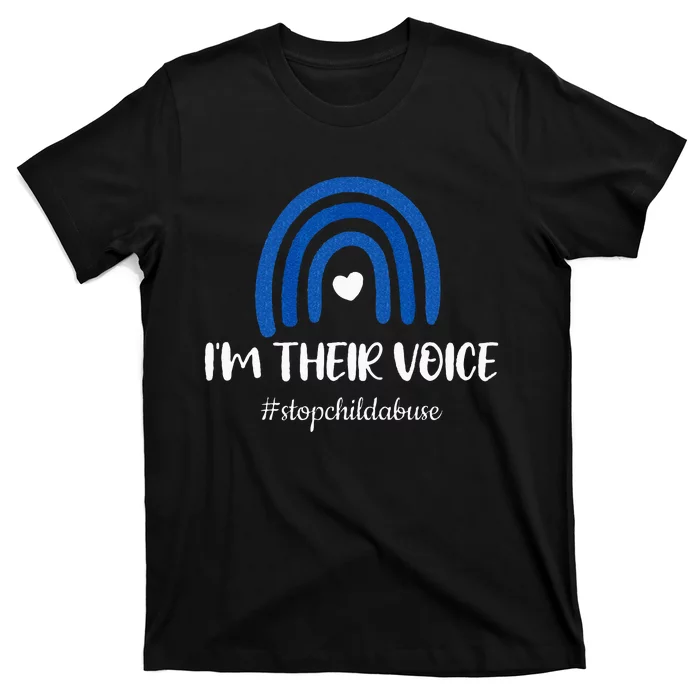 Stop Child Abuse Prevention Awareness Month T-Shirt