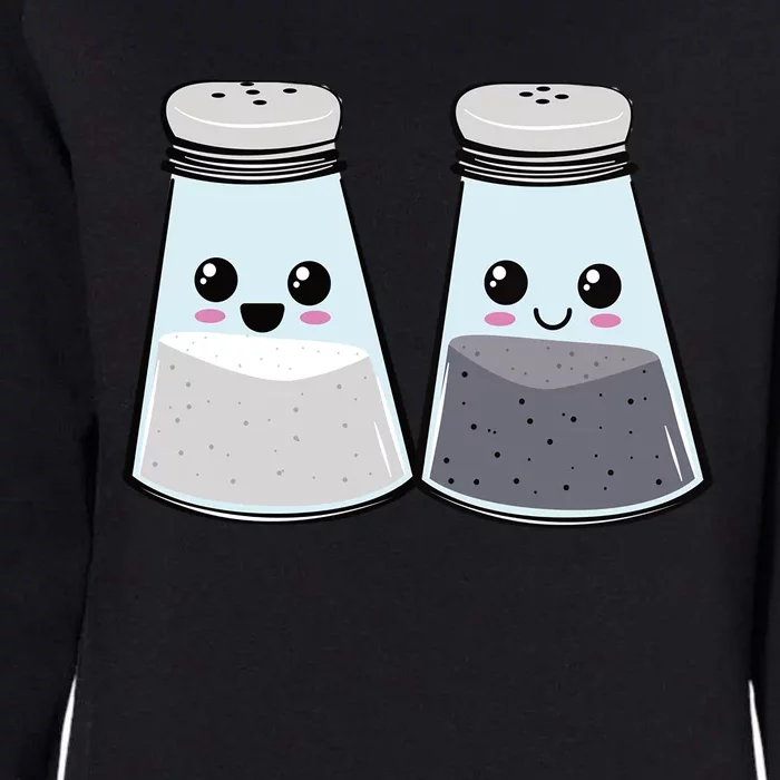 Super Cute And Fun Salt And Pepper Shaker Costume Cute Gift Womens California Wash Sweatshirt