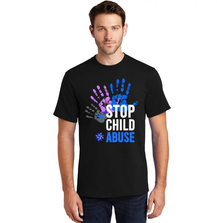 Stop Child Abuse Child Abuse Stop Child Abuse Tall T-Shirt