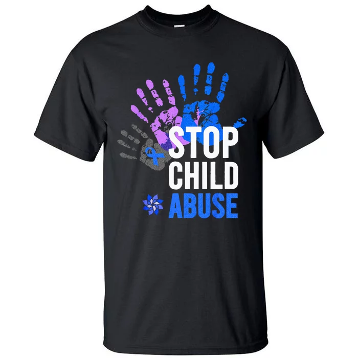 Stop Child Abuse Child Abuse Stop Child Abuse Tall T-Shirt