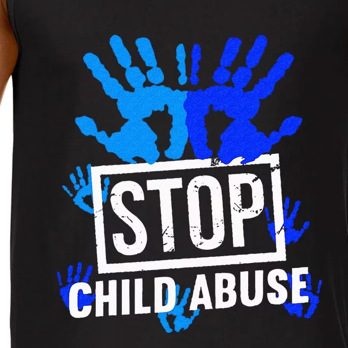 Stop Child Abuse Child Abuse Prevention Awareness Comfort Colors® Tank Top