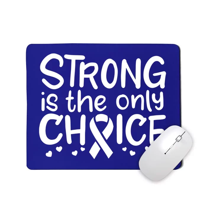 Skin Cancer Awareness Ribbon Black Survivor Melanom Chemo Meaningful Gift Mousepad