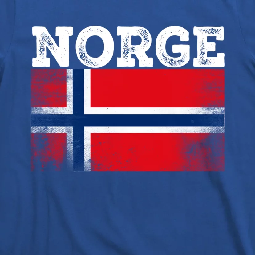 Scandinavian Culture And The Rich History Of Norge Flag Gift T-Shirt