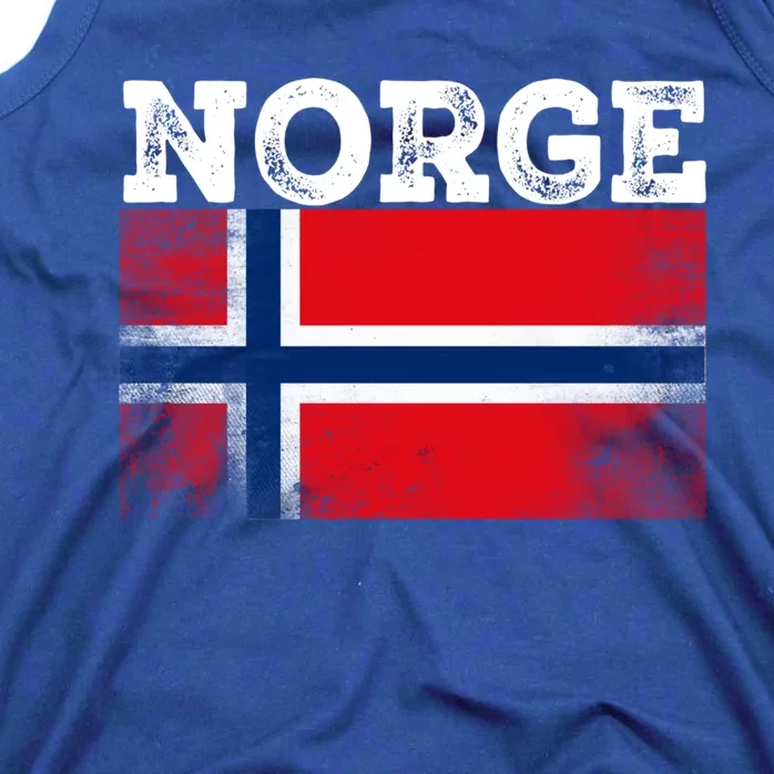 Scandinavian Culture And The Rich History Of Norge Flag Gift Tank Top