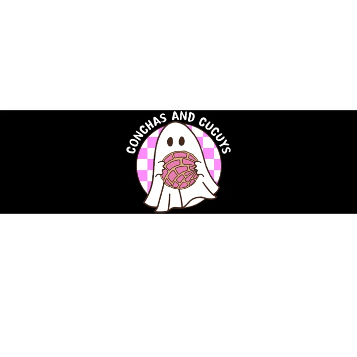 Spooky Conchas And Cucuys Mexican Ghost Halloween Costume Bumper Sticker