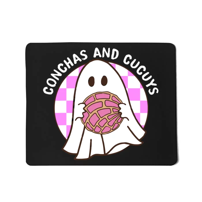 Spooky Conchas And Cucuys Mexican Ghost Halloween Costume Mousepad