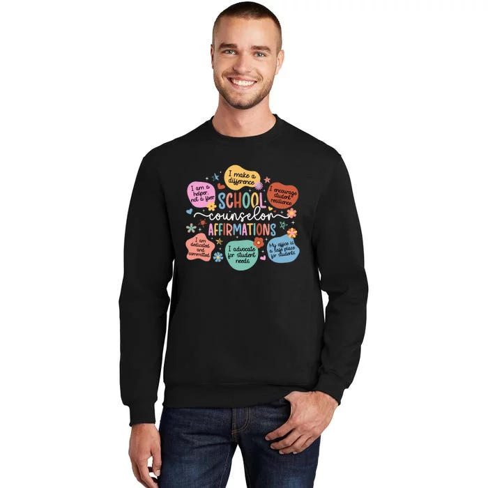 School Counselor Affirmations School Counseling Sweatshirt