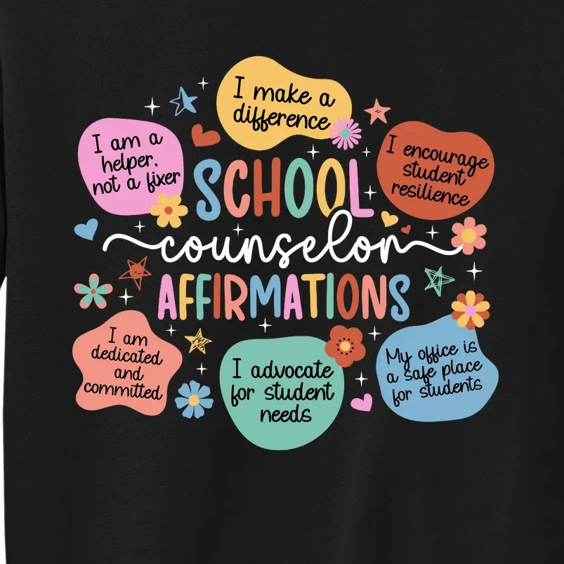 School Counselor Affirmations School Counseling Sweatshirt