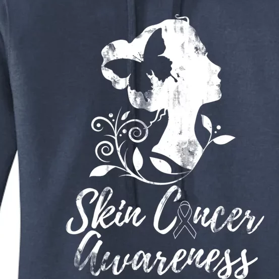 Skin Cancer Awareness Gift Women's Pullover Hoodie