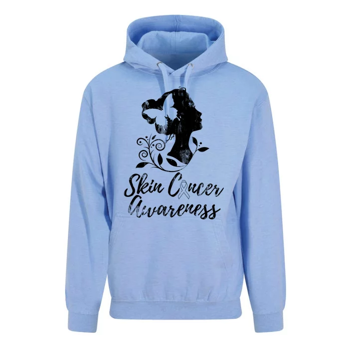 Skin Cancer Awareness Gift Unisex Surf Hoodie