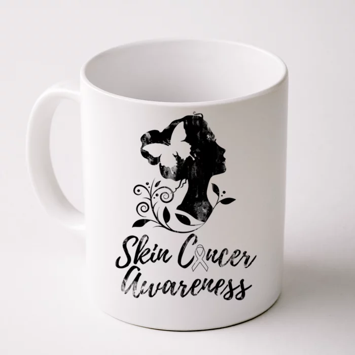 Skin Cancer Awareness Gift Front & Back Coffee Mug