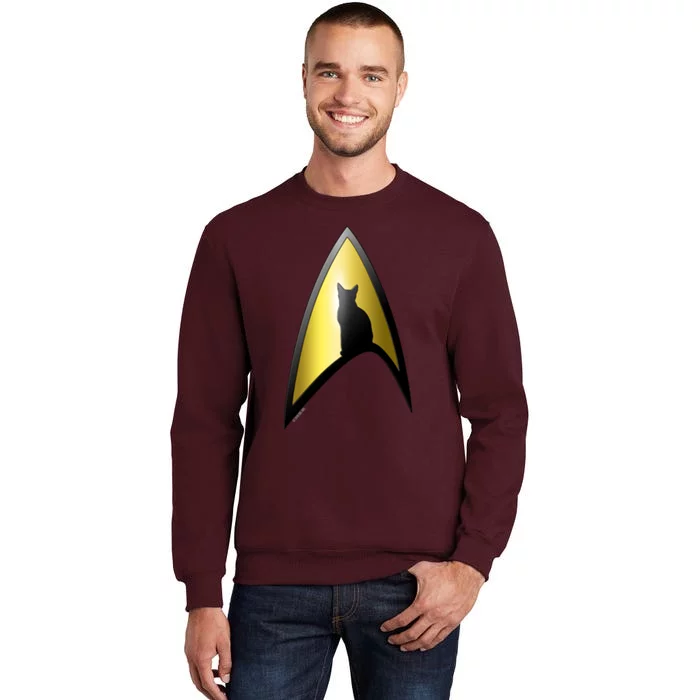 Starfleet Cat Active Tall Sweatshirt