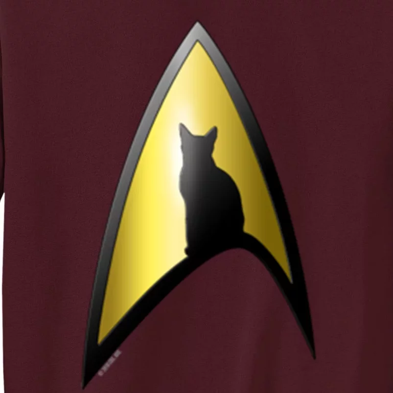 Starfleet Cat Active Tall Sweatshirt