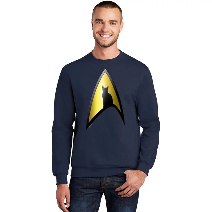 Starfleet Cat Active Sweatshirt