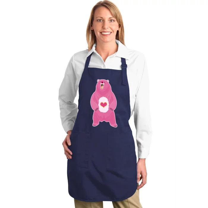 Scare Bear Full-Length Apron With Pocket